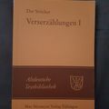 Libri / letteratura : Der Stricker Verserzählungen I