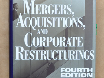 Mergers  acquisitions and corporate restructurings