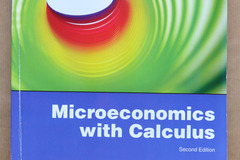 Livres / littérature : Microeconomics with Calculus