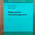 Books / literature: Allgemeines Verwaltungsrecht