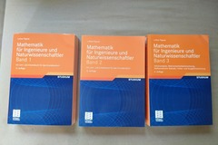 Books / literature: Mathematik für Ingenieure und Naturwissenschaftler Bde. 1-3