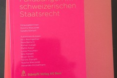 Libri / letteratura : Fallübungen im schweizerischen Staatsrecht