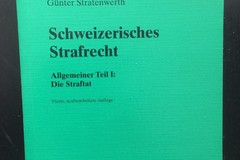 Bücher / Literatur: Schweizerisches Strafrecht Allgemeiner Teil 1