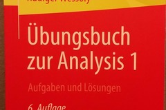 Books / literature: Übungsbuch zur Analysis 1: Aufgaben und Lösungen
