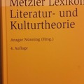 Books / literature: Metzler Lexikon Literatur- & Kulturtheorie