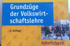Books / literature: Gründzüge der Volkswortschaftslehre - Arbeitsbuch 