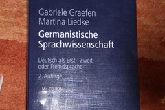 Books / literature: Germanistische Sprachwissenschaft - Graefen/ Liedke