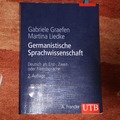 Bücher / Literatur: Germanistische Sprachwissenschaft - Graefen/ Liedke