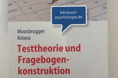 Libri / letteratura : Testtheorie und Fragebogenkonstruktion 