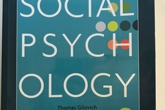 Livres / littérature : Social Psychology