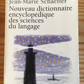 Books / literature: Nouveau dictionnaire encyclopédique des sciences du langage