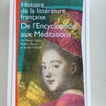 Livres / littérature : De l'Encyclopédie aux Médiations-hist. de la litt. française
